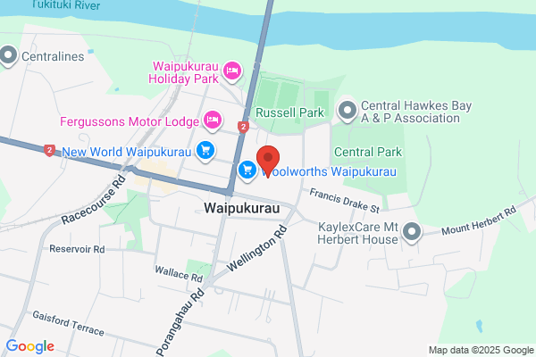 Map for Scallywaggs Kindergarten & Care Waipawa