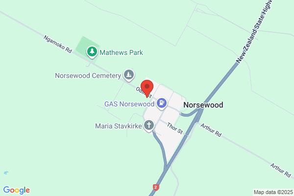 Map for Country Kids ECE Limited