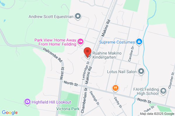 Map for Makino Kindergarten