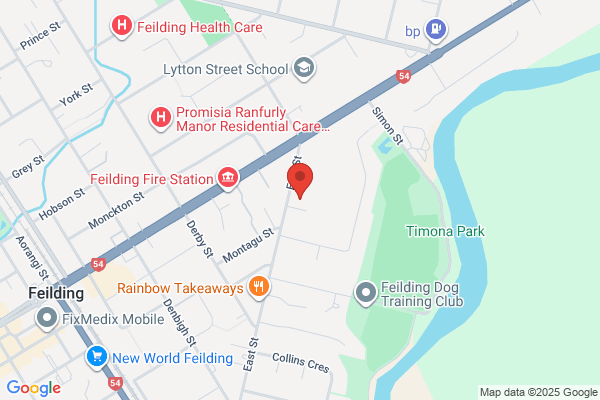 Map for Lots of Hugs - Feilding