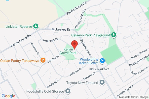 Map for Kelvin Grove Kindergarten