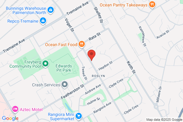 Map for Te Kōhanga Reo o Te Āwhina