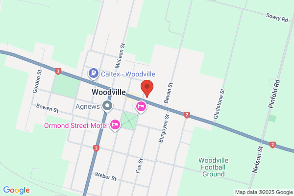 Map for Little Rugrats Woodville