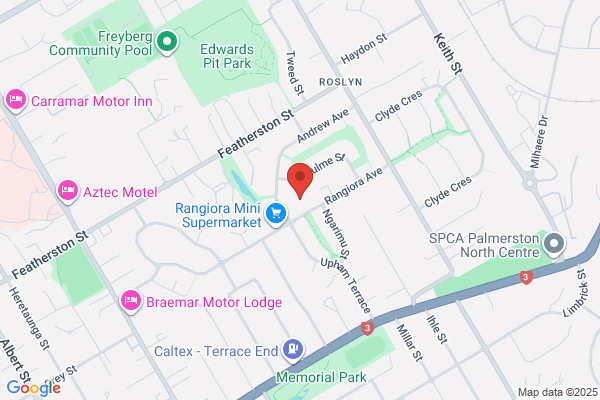 Map for Te Kōhanga Reo o Te Ao Mārama