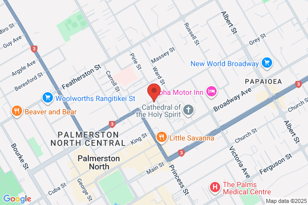 Map for Active Explorers Grey Street