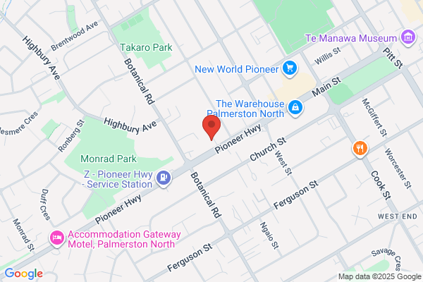 Map for Busy Bees Pioneer Highway