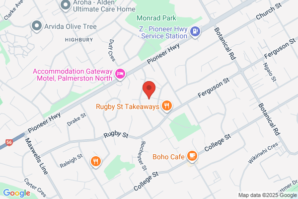 Map for West End Kindergarten