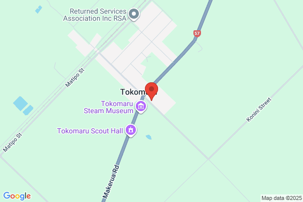 Map for Tokomaru Early Childhood Centre Inc.