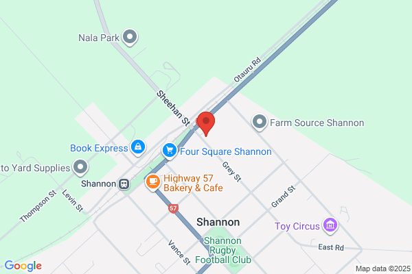 Map for Te Manawanui Kindergarten