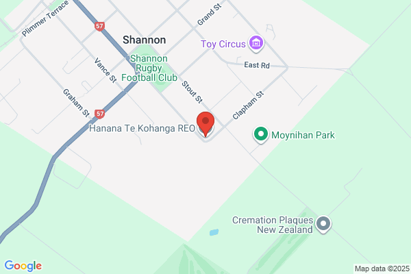 Map for Te Kōhanga Reo o Hanana