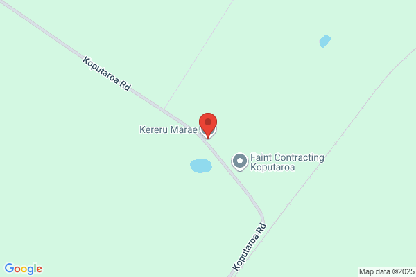 Map for Kereru Marae Kōhanga Reo