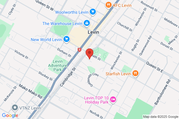 Map for Fanau Pasifika