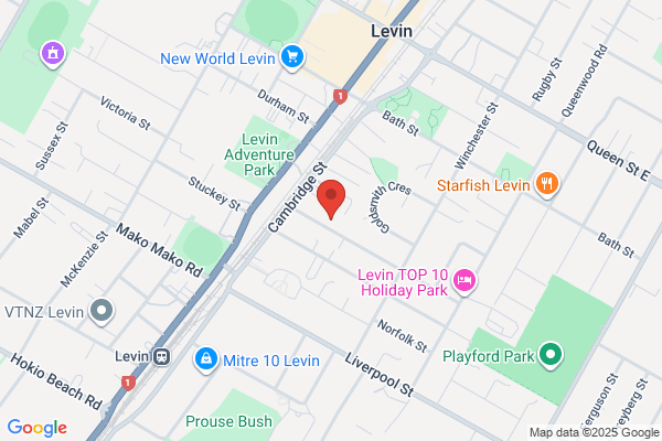 Map for Te Timatanga Hou Kindergarten