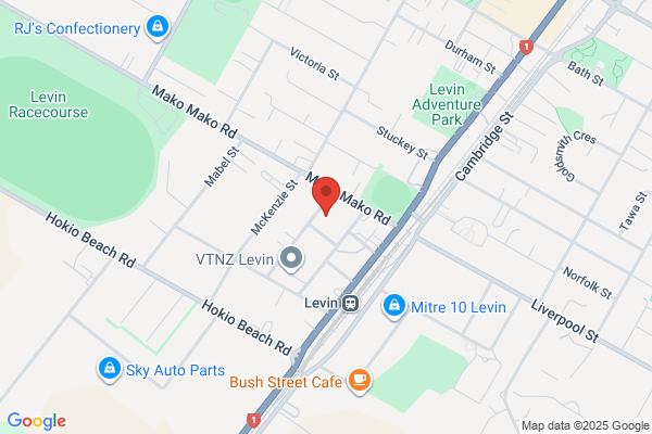 Map for Tararua Educare