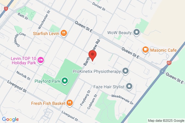 Map for Arohanui Kindergarten