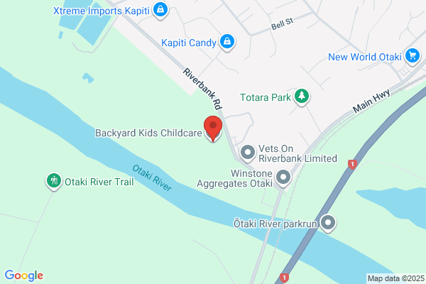 Map for Backyard Kids Limited