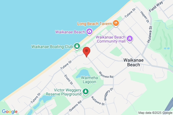 Map for Waikanae Beach Kids