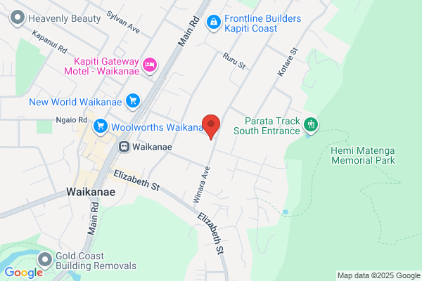 Map for Waikanae Playcentre