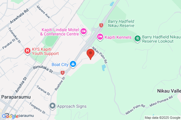 Map for Little Earth Montessori Kāpiti