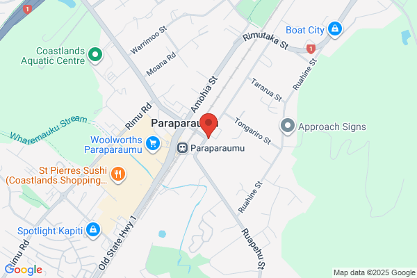 Map for Paraparaumu Playcentre