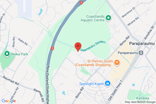 Map for Lollipops  Paraparaumu