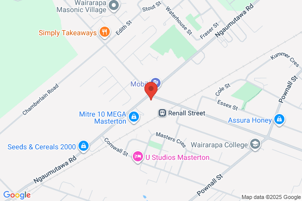 Map for Westside Playcentre