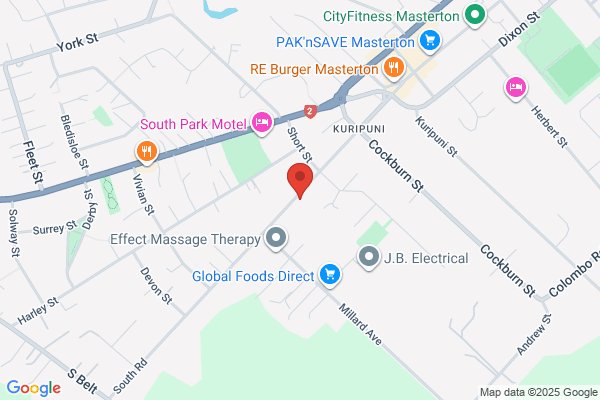 Map for Manaia Kindergarten