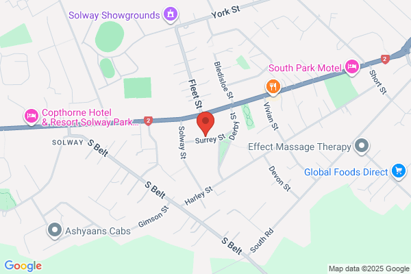 Map for Kahurangi All Day Kindergarten