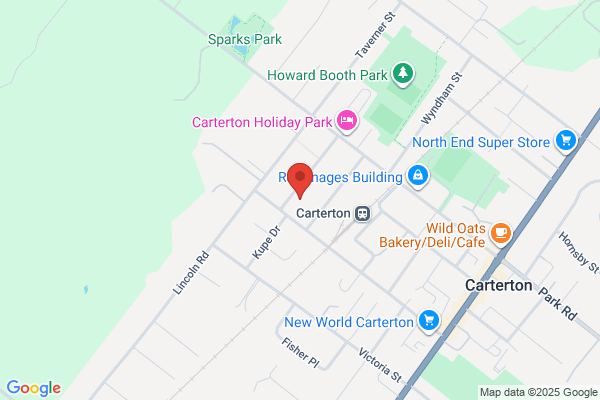 Map for Carterton Preschool Littlies