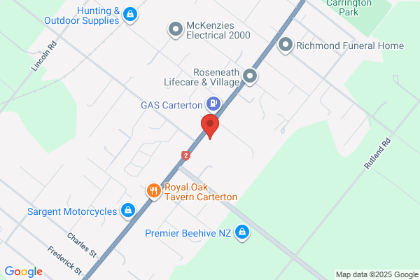 Map for South End Kindergarten