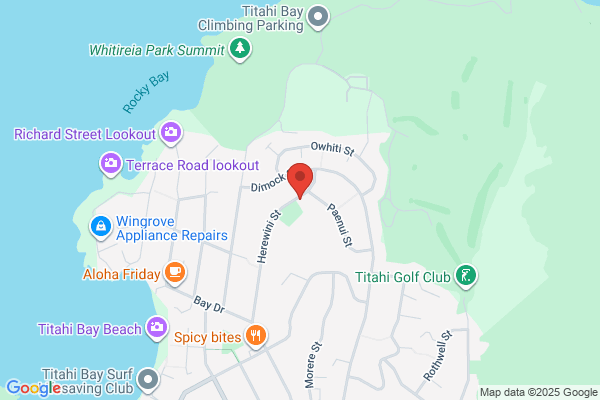 Map for Titahi Bay Kindergarten