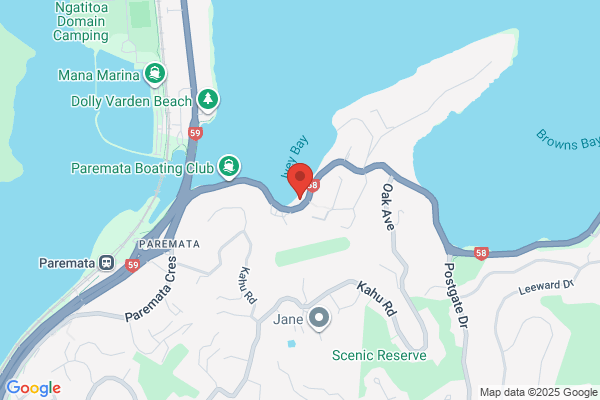 Map for Paremata Kindergarten