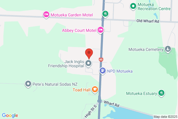 Map for Motueka South Kindergarten