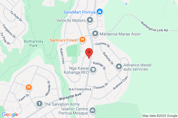 Map for Te Kōhanga Reo o Pukerau