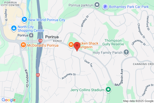 Map for Barnardos Early Learning Centre Porirua