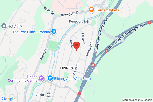 Map for Te Kōhanga Reo o Takapu