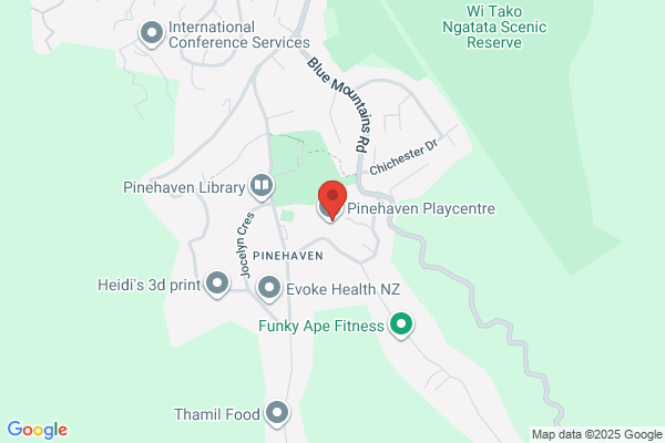 Map for Pinehaven Playcentre