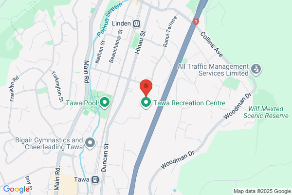 Map for Tawa/Linden Playcentre