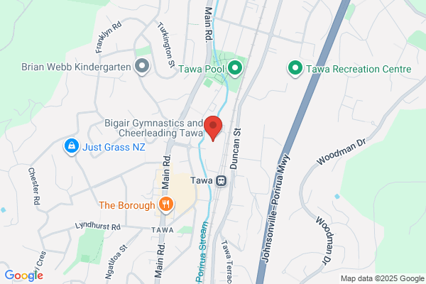 Map for Educare Tawa