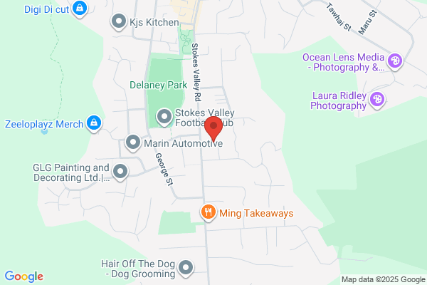 Map for Koraunui Kindergarten