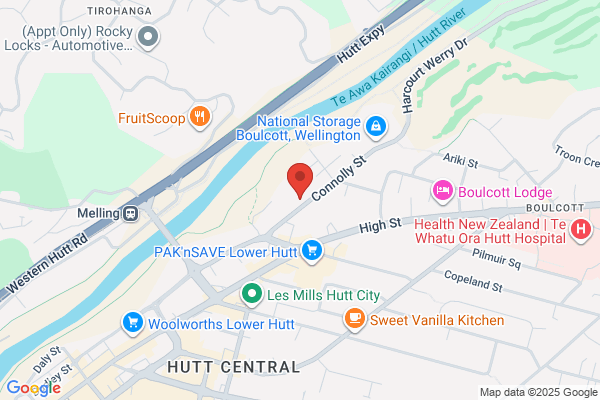 Map for Millie's House Connolly Street