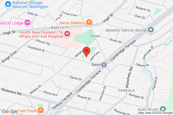 Map for Wellington Early Intervention Centre