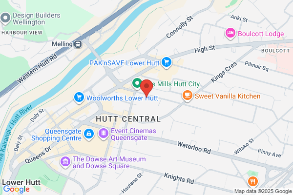 Map for Active Explorers Lower Hutt