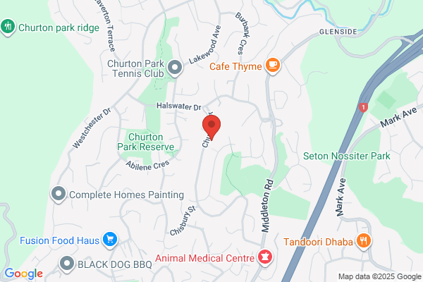 Map for Churton Park Kindergarten