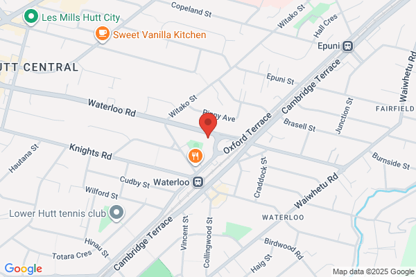 Map for Barnardos Early Learning Lower Hutt