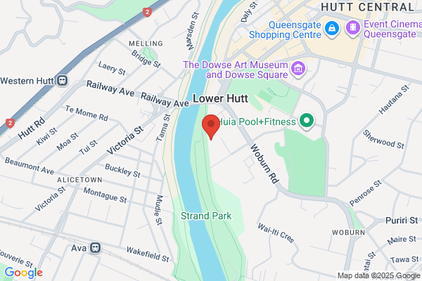 Map for Lower Hutt Playcentre