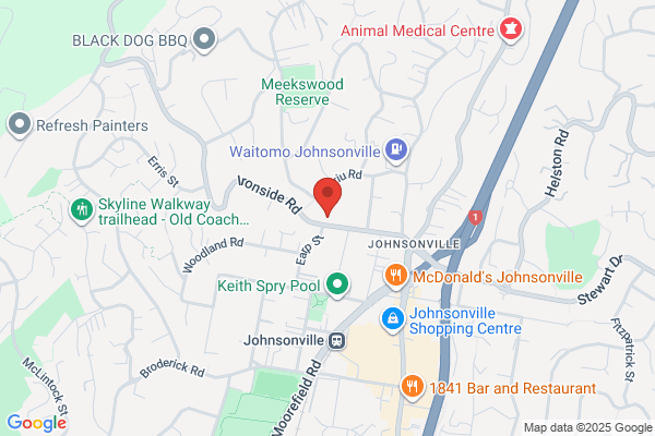 Map for Johnsonville Playcentre