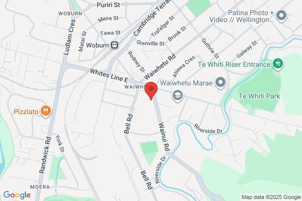 Map for Millie's House Waiwhetu