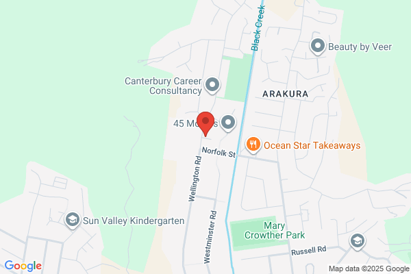 Map for Arakura Kindergarten