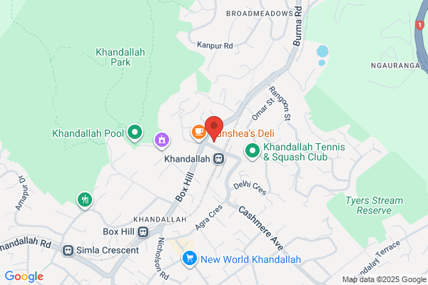 Map for Khandallah Nursery School